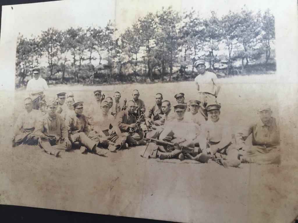 Basic training class of Nambu gunners