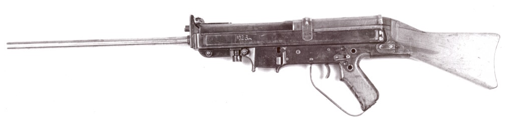 Russian trials Horn rifle (left side)