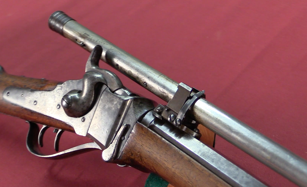 Scoped Sharps 1874 Buffalo Rifle Weapons