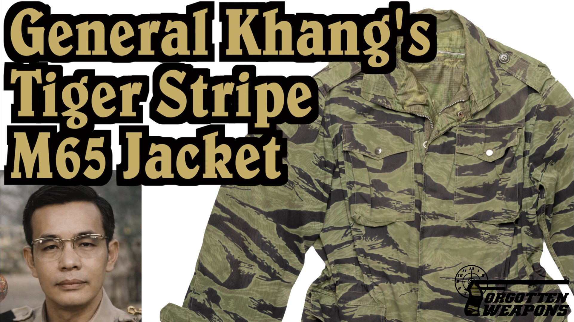 Lt Gen Lê Nguyên Kháng's Custom Tiger Stripe M65 Field Jacket